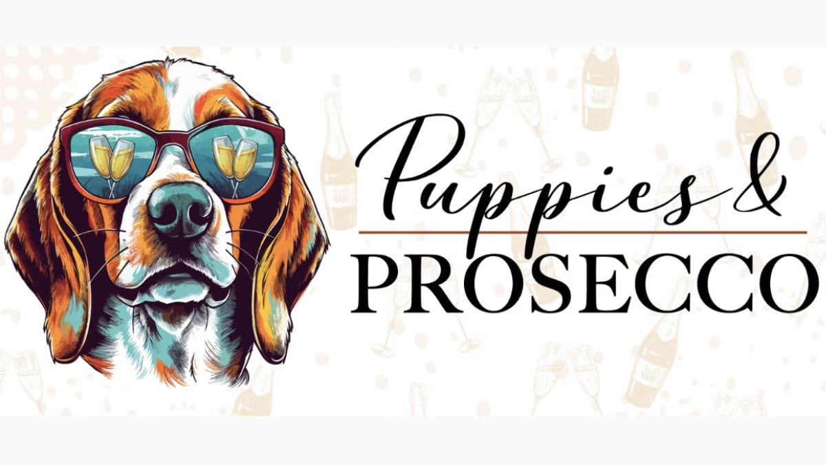 Puppies & Prosecco at Tivoli Village