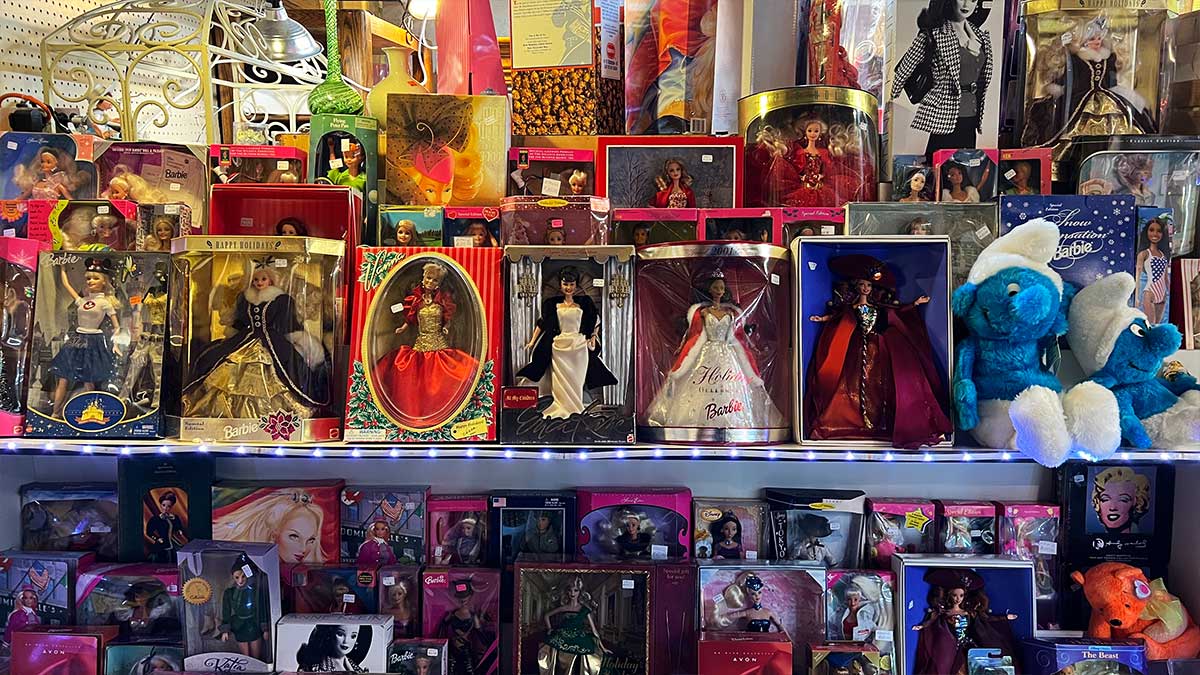 retro barbie and doll collection