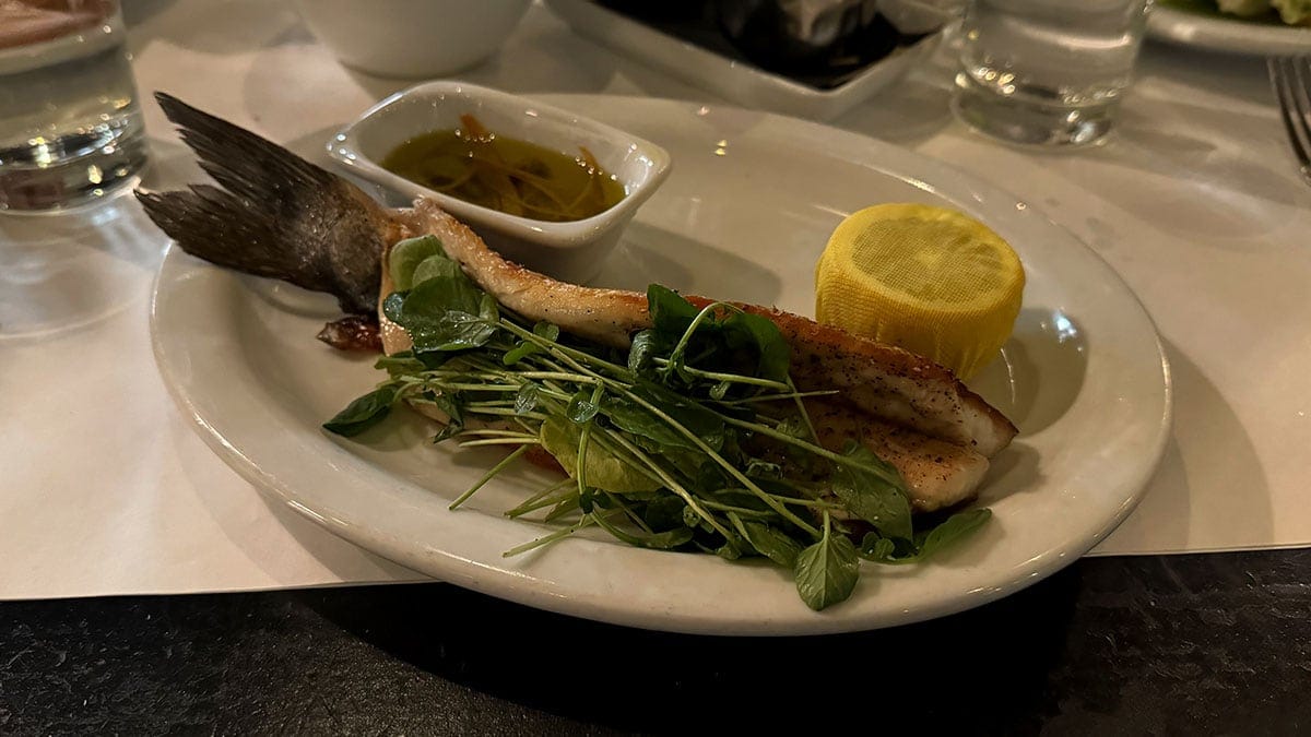 Branzino Ala Plancha