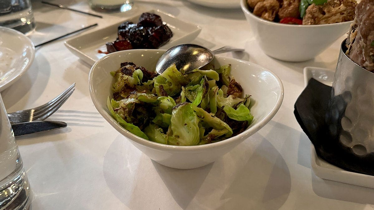 Brussels Sprout Leaves