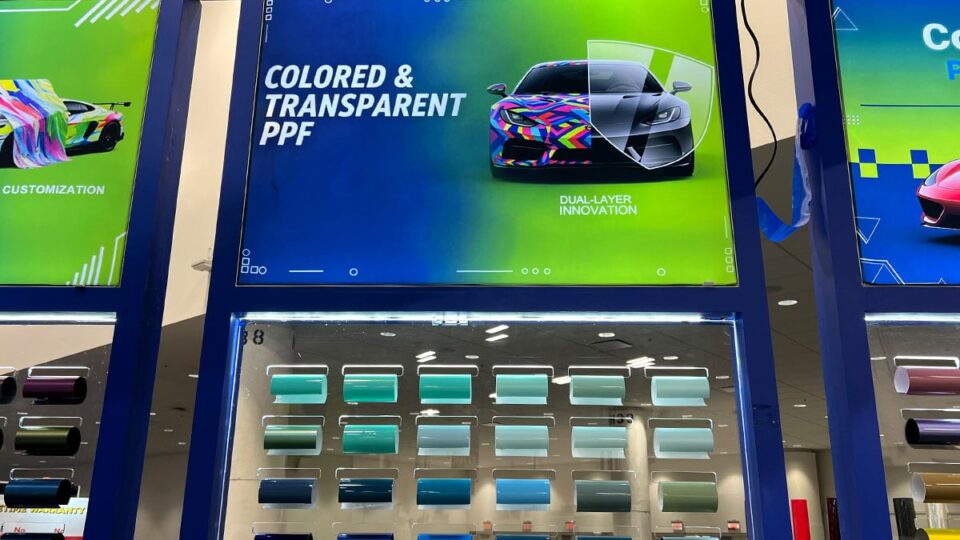 Colored and Transparent PPF from SCAF PPF