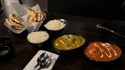 Dinner at Mint Indian Bistro