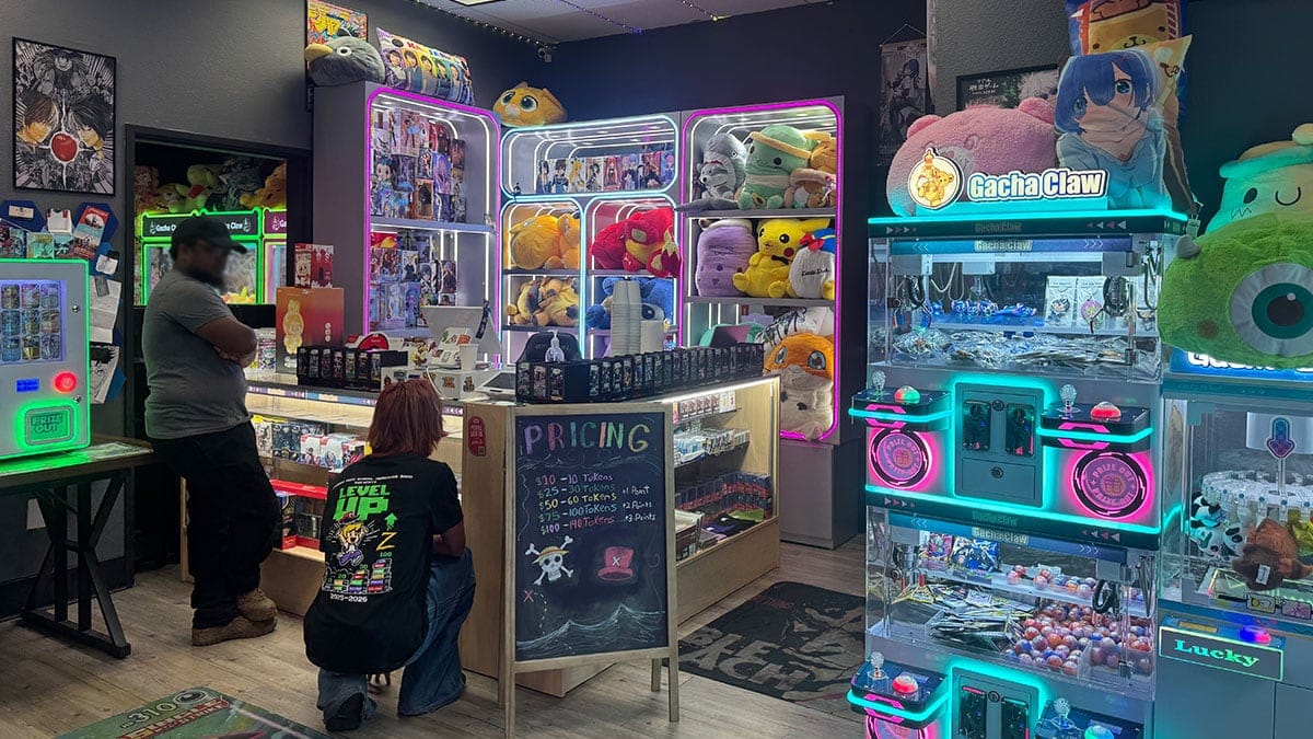 Japanese-Style Arcade