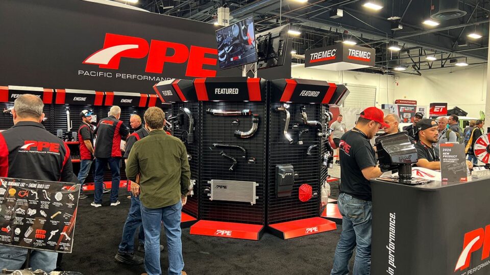 Pacific Performance Engineering SEMA Booth