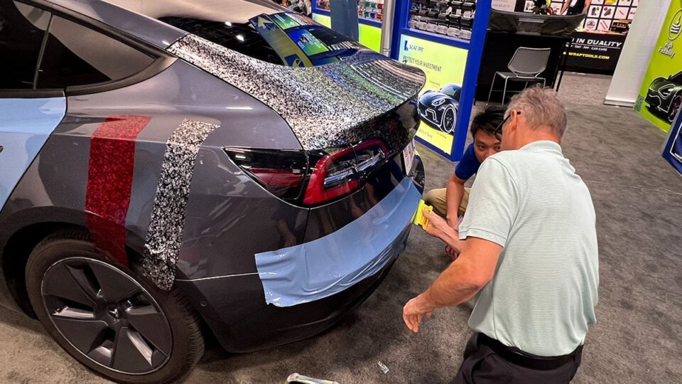 SCAF PPF Application at SEMA Booth