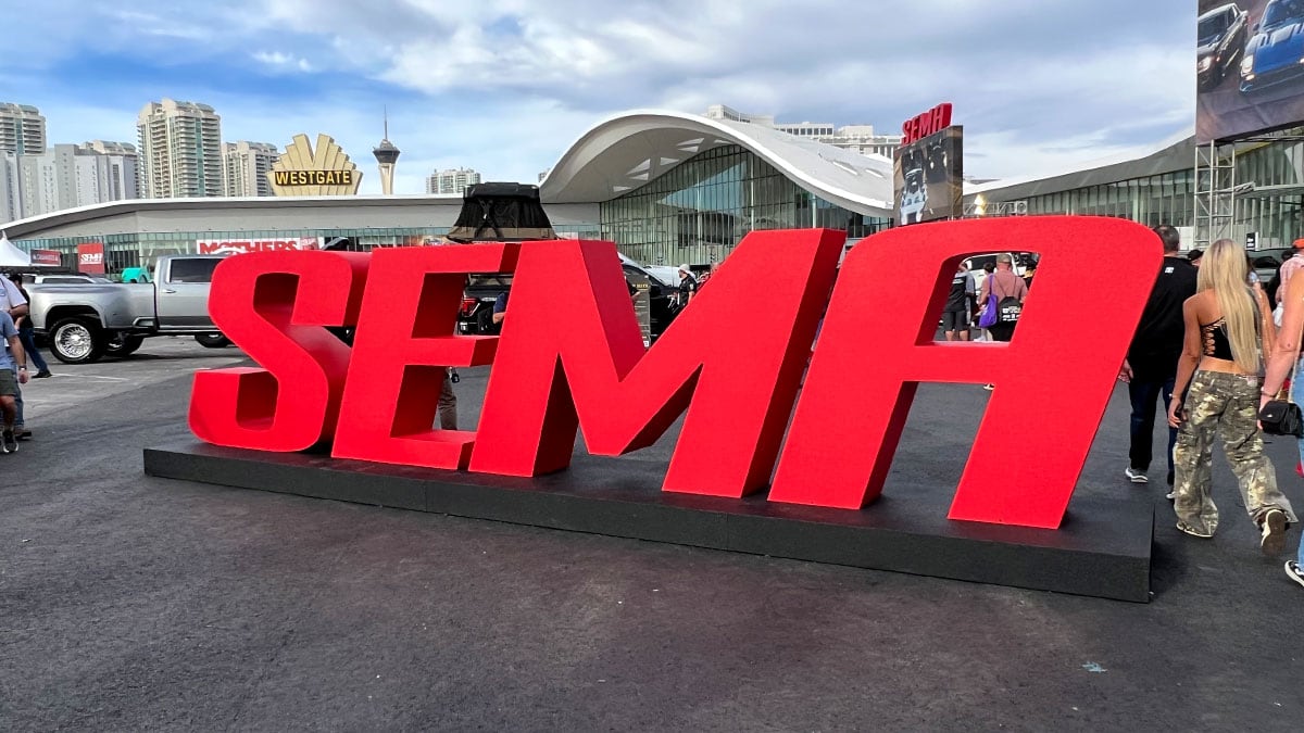 SEMA Show Sign Las Vegas