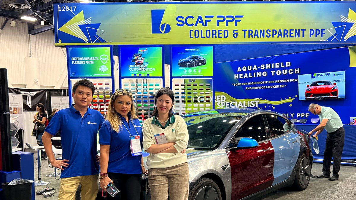 The Team From SCAF PPF At SEMA Las Vegas