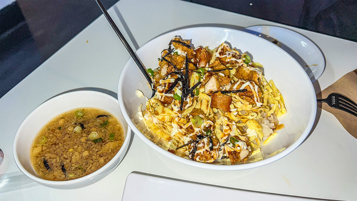 Chicken Mayo Rice Bowl Jaws Tapokki