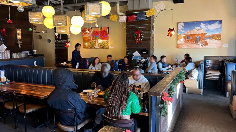 Dining Area at Azul Latin Kitchen Lake Tahoe