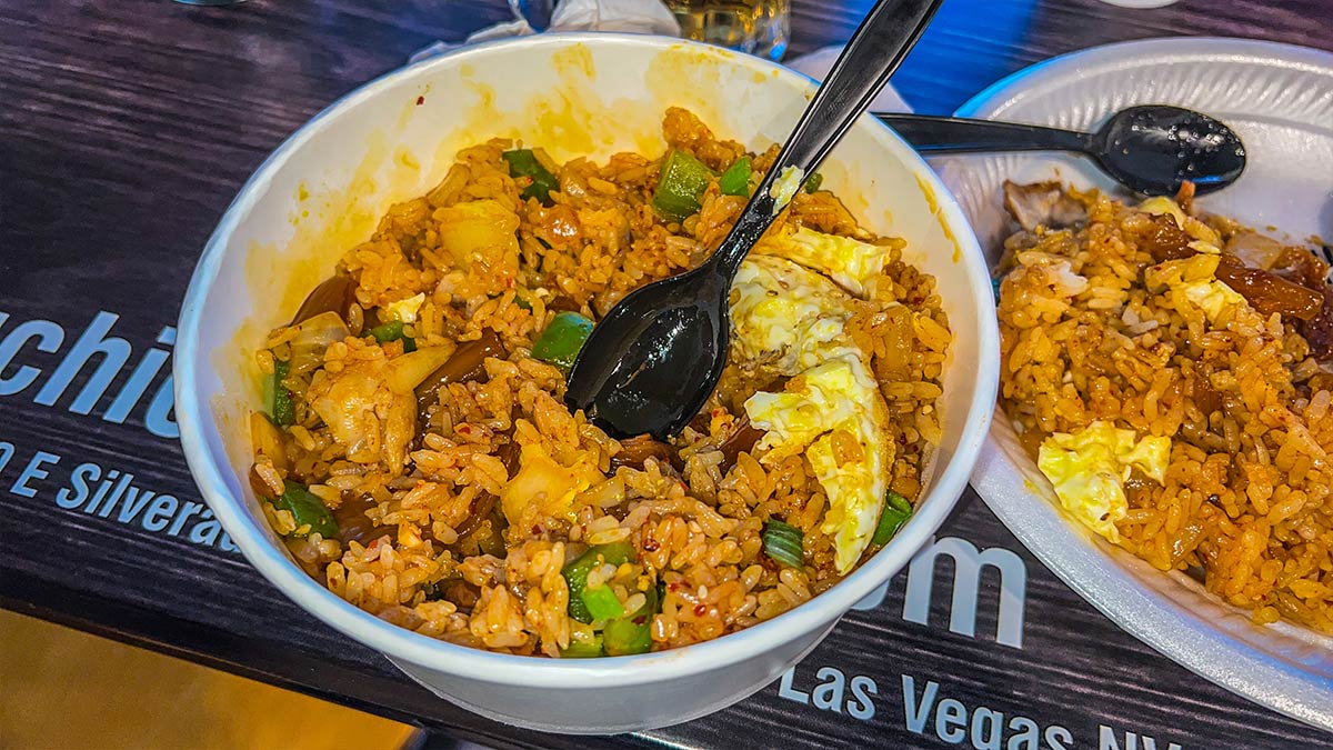 Kimchi Fried Rice Bb.Q Chicken