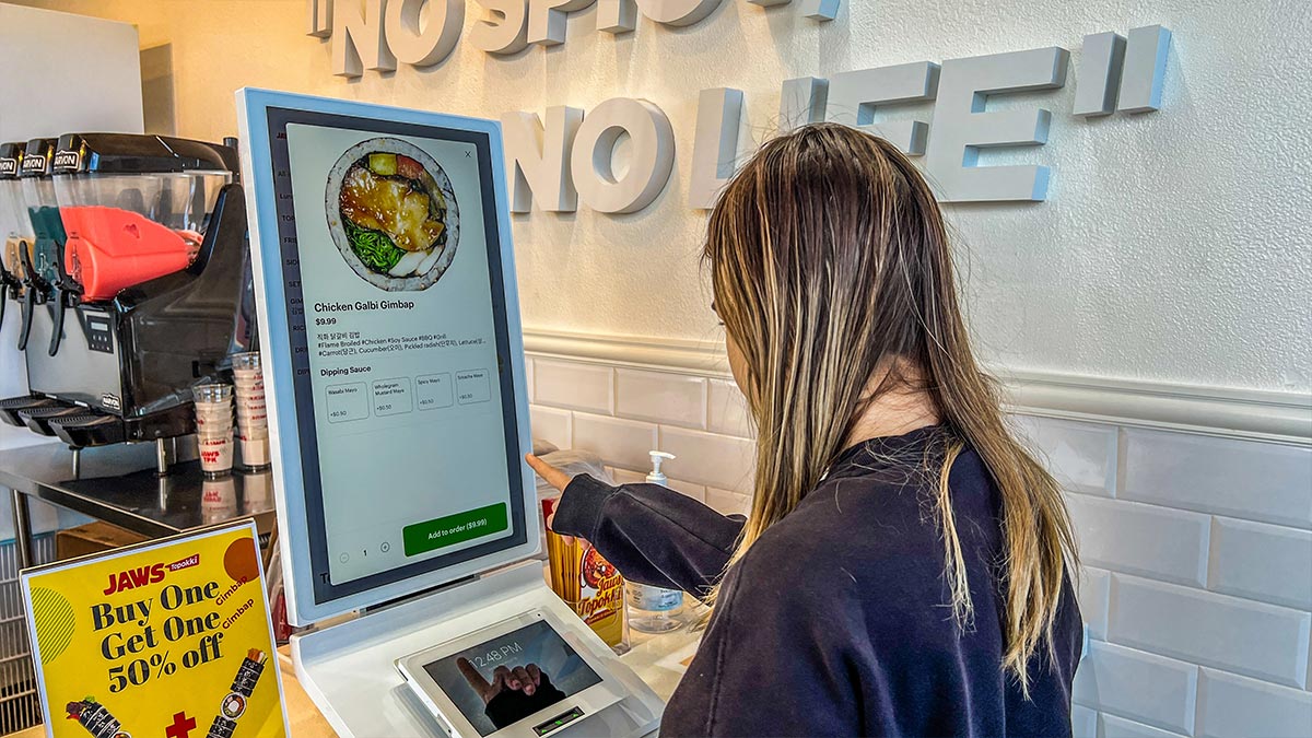 Order Food At The Counter