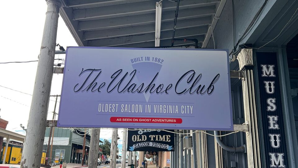 The Washoe Club at Virginia City