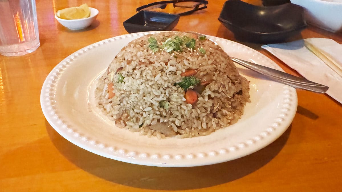 vegtable fried rice