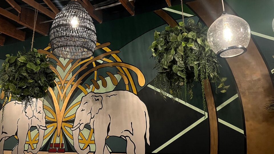 Artist Made Wall in Le Thai