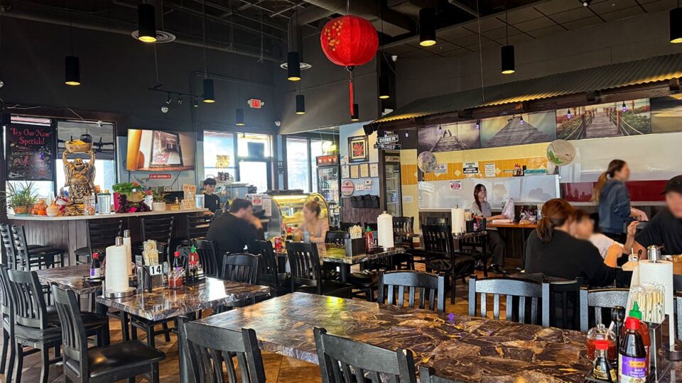 Guests enjoying lunch inside Sidestreet Pho & Grill in Las Vegas