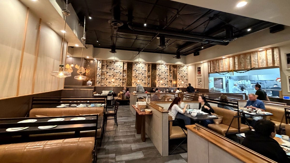 Interior view of China Mama restaurant with a welcoming dining space and décor.