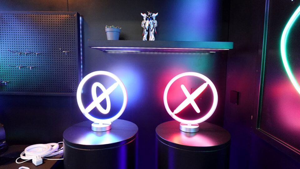 Lepro's Lighting Set Up at CES