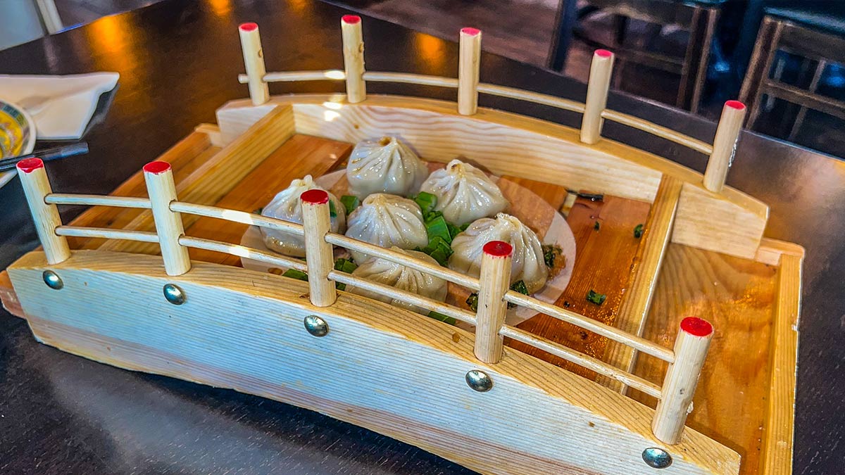 Mini Pan-Fried Pork Buns at Special Noodle