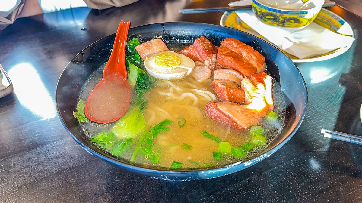 Pork Belly Noodle Soup at Special Noodle