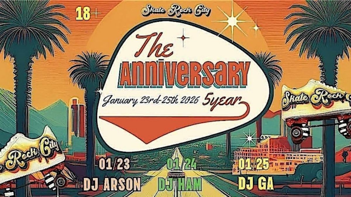 Skate Rock City – The Anniversary Year 5!
