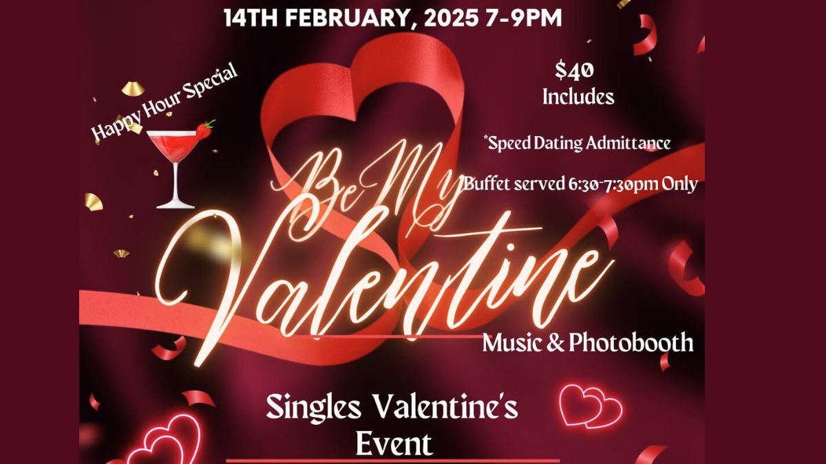 Valentine’s Singles Night – Wear Red & Mingle