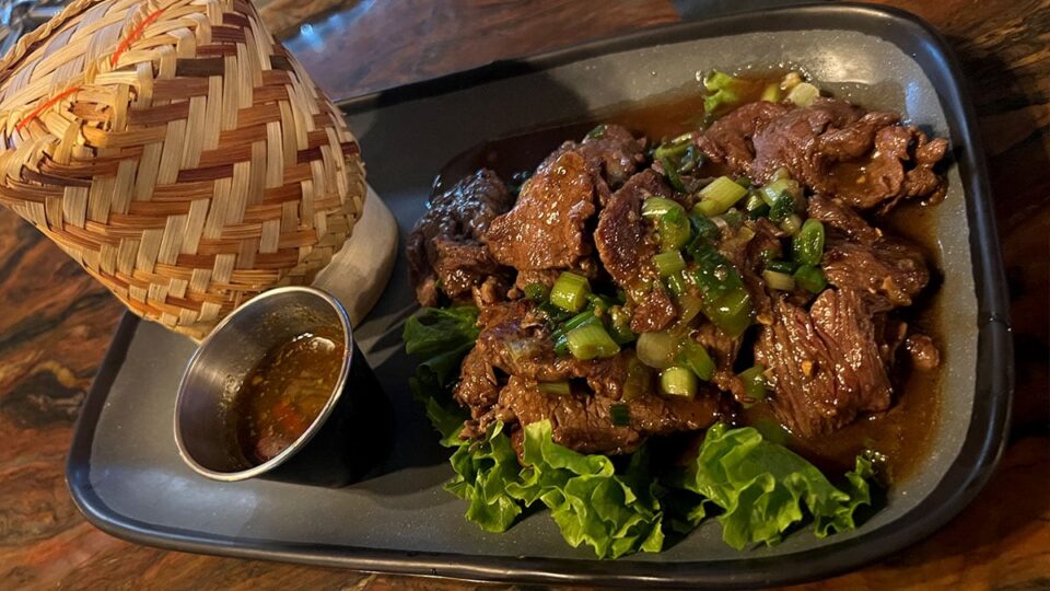 Waterfall Beef with Waterfall Sauce