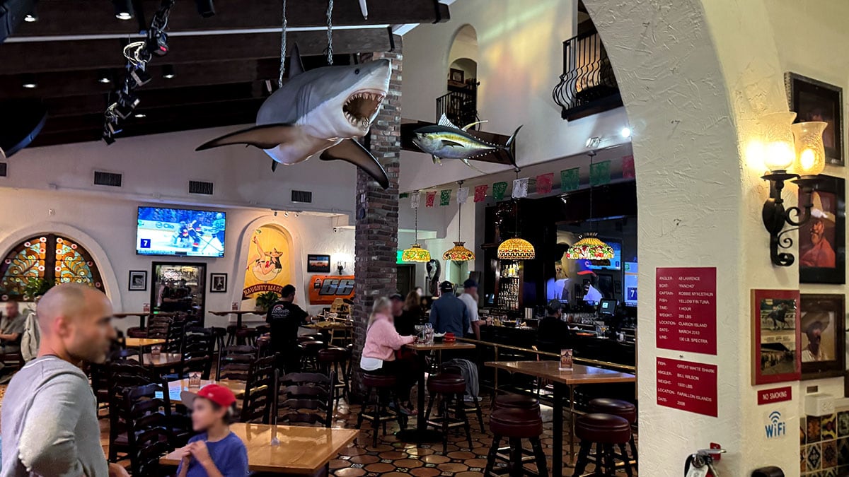 Dedicated bar area inside Pancho’s Mexican Restaurant in Summerlin featuring hacienda-style décor, bar seating, and a welcoming space for cocktails and happy hour specials.