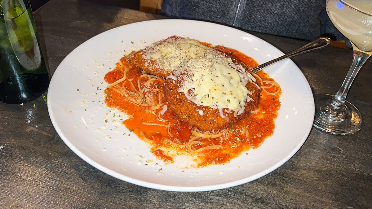 Chicken Parmesan the Oak Room
