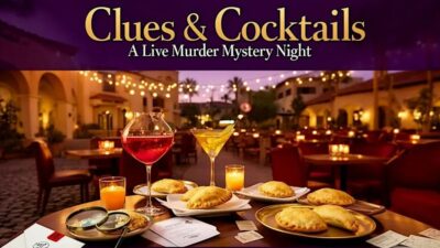Clues & Cocktails – A Live Murder Mystery Night