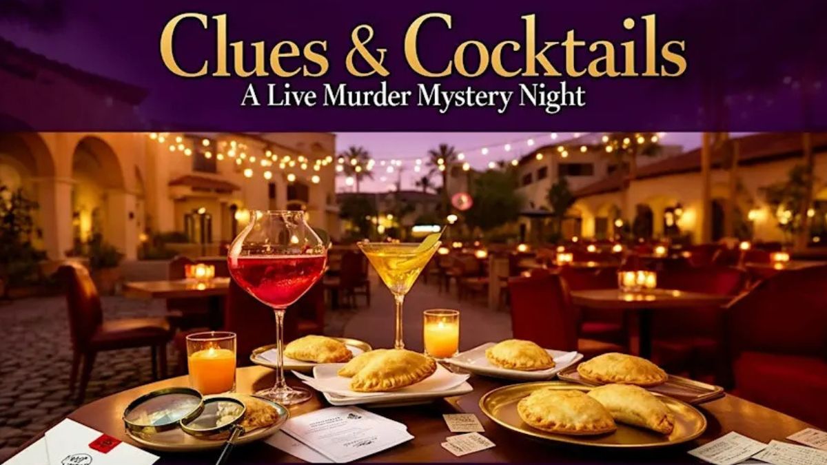 Clues & Cocktails – A Live Murder Mystery Night