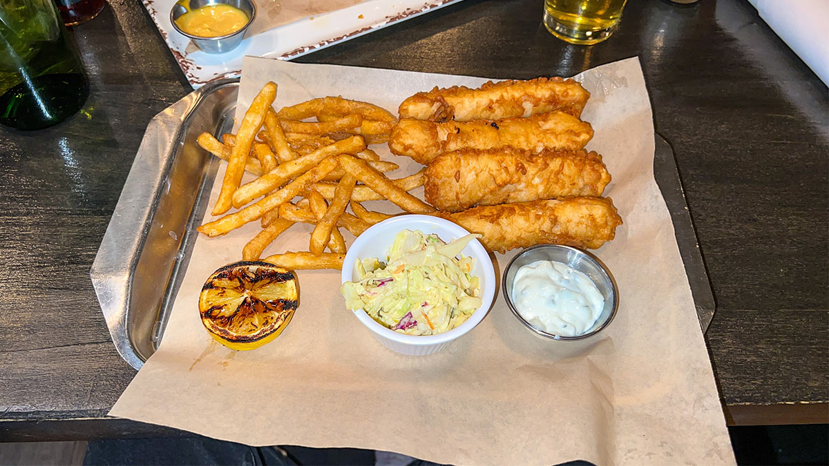 Fish and Chips the Oak Room