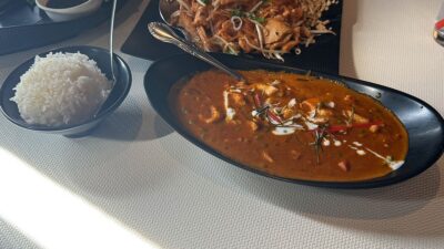 Panang curry with chicken served at Table Thai Bar & Bistro.