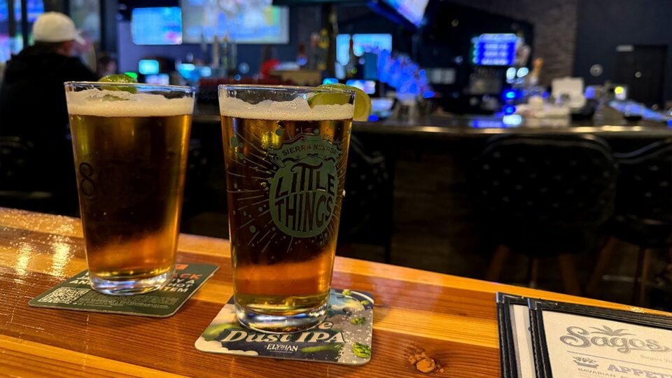 Sagos Tavern located near Fort Apache and Tropicana in Las Vegas.