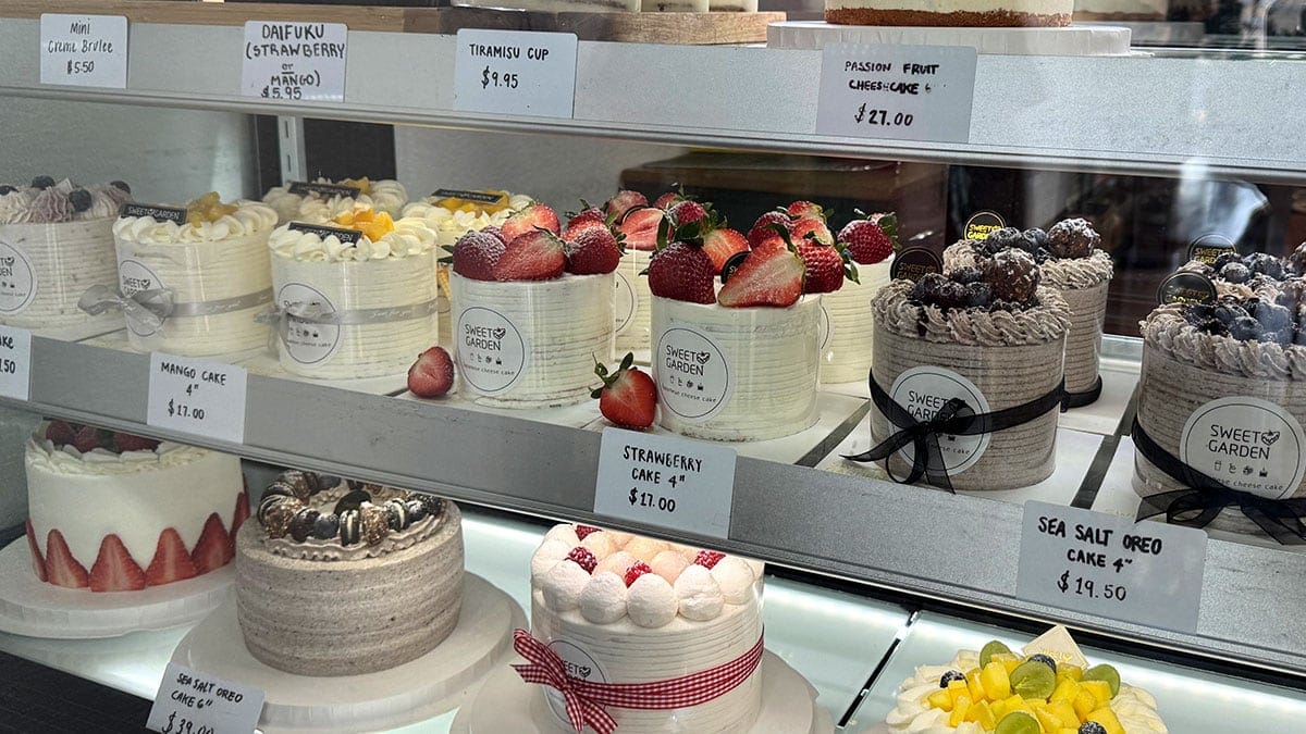Sweet Garden Japanese Cheesecake: A Must-Try Dessert Spot