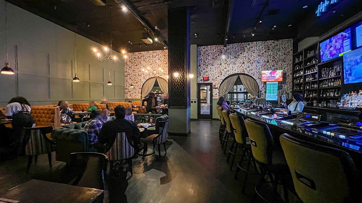 Wide angle the Oak Room Henderson