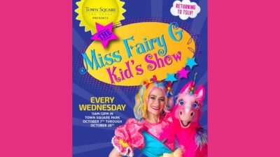 Miss Fairy G Kid’s Show – Every Wednesday