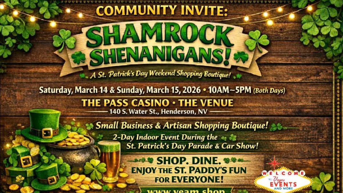 Shamrock Shenanigans Boutique 2026