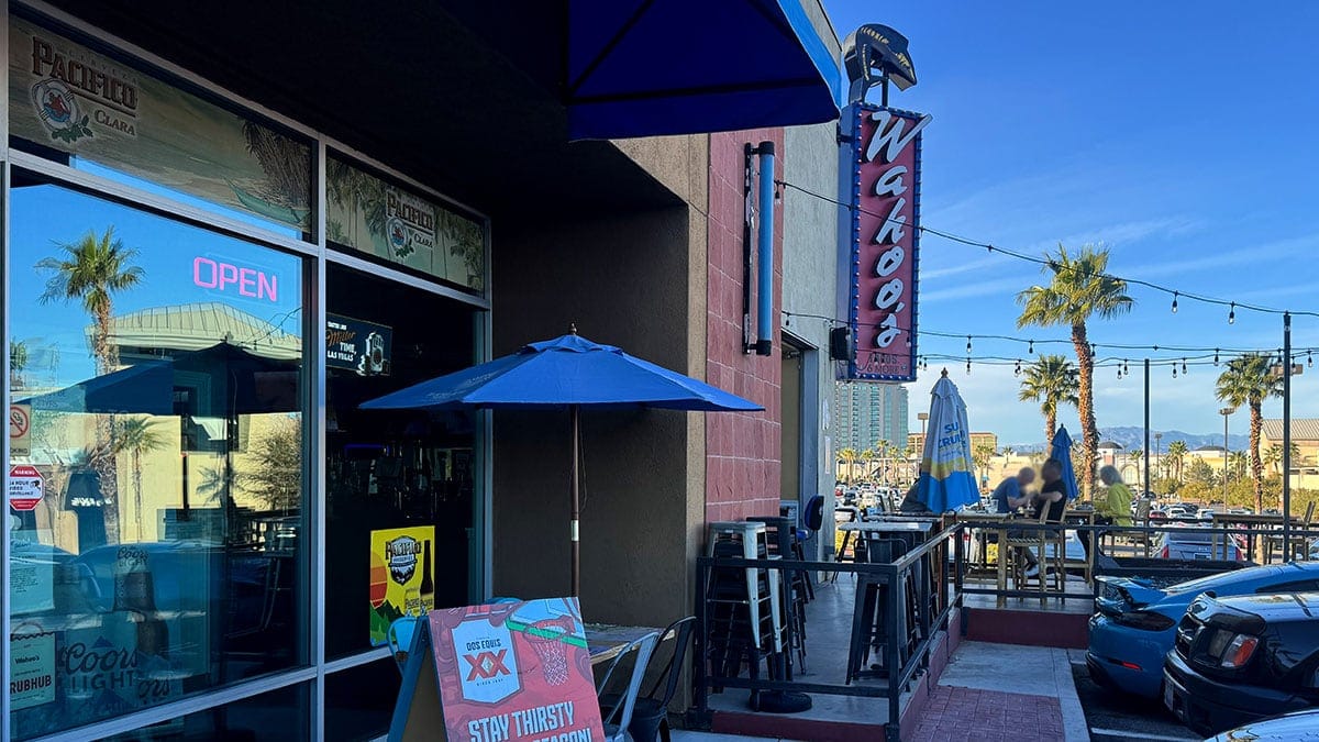 Wahoo’s Fish Taco storefront at Boca Park in Summerlin, Las Vegas.