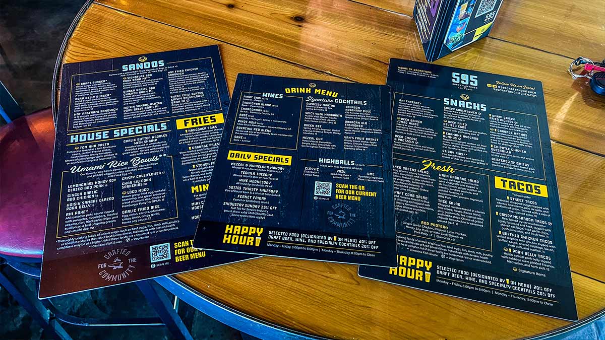 595-Craft-And-Kitchen-Menu