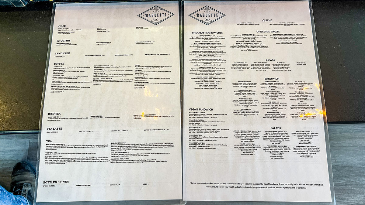 Baguette-Cafe-Menu