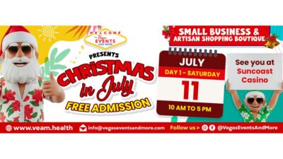 Christmas in July – Vegas Style!
