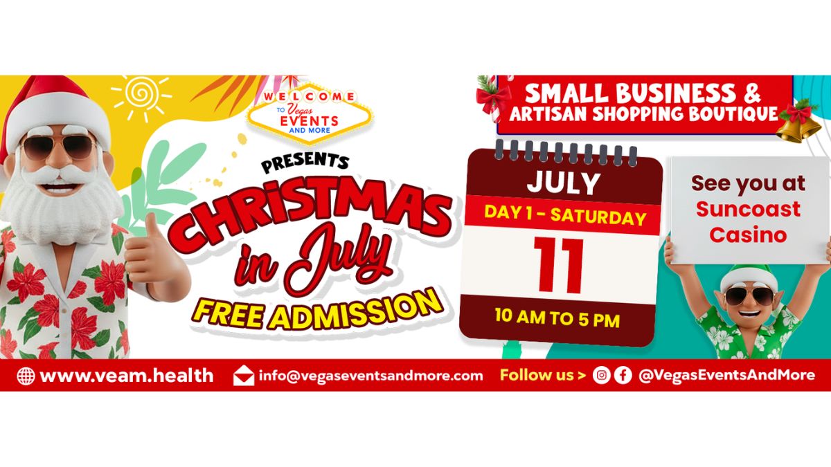 Christmas in July – Vegas Style!