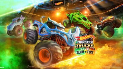 Hot Wheels Monster Trucks Live Glow-N-Fire