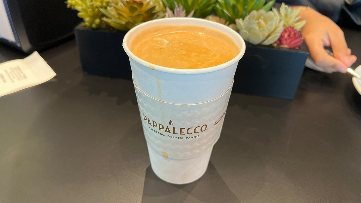 Hot Americano Pappalecco