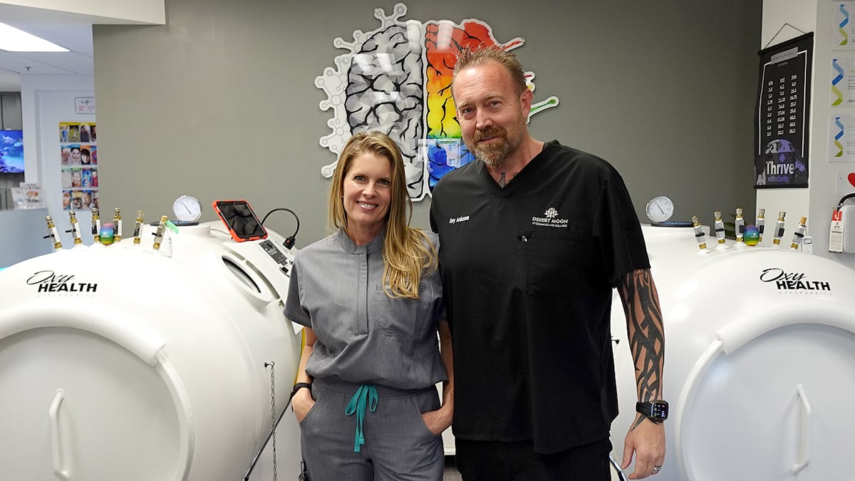 Janelle and Cory Ardizzone - Founders of Desert Moon Wellness