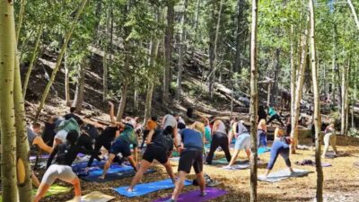 Scenic Yoga Classes at Lee Canyon