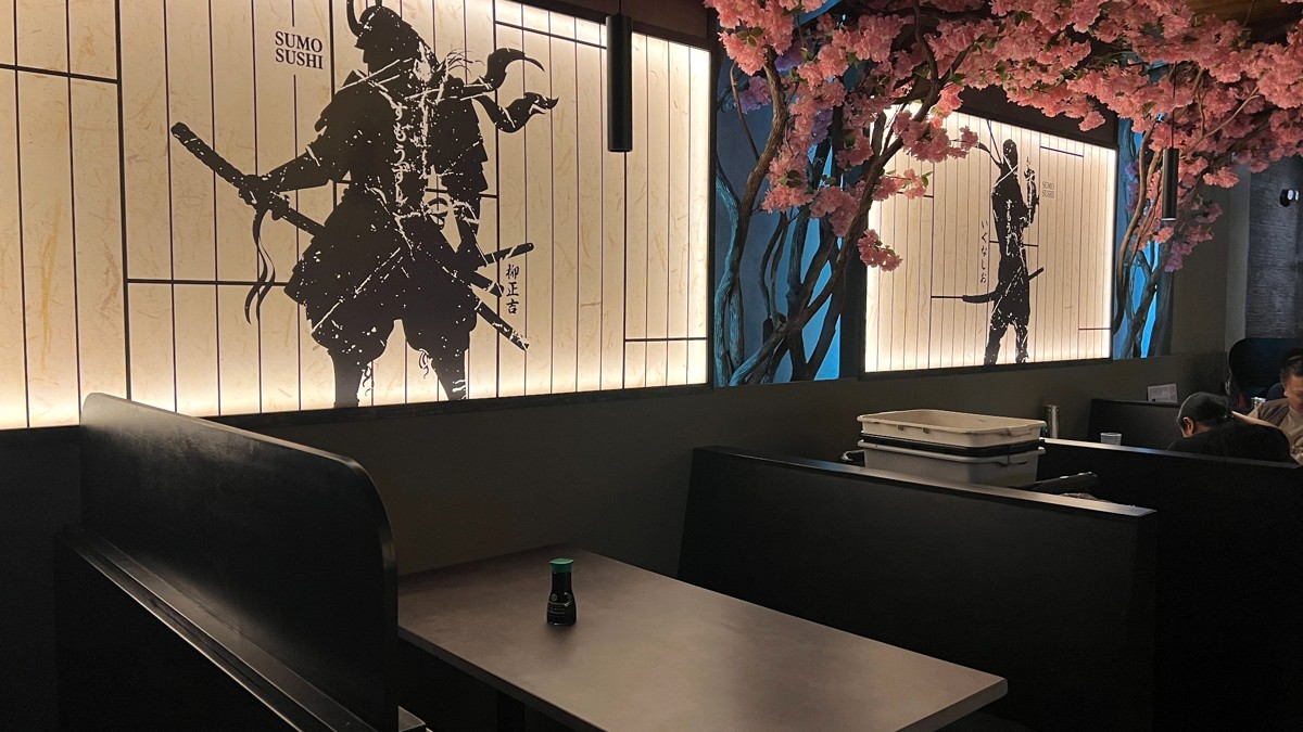 Sumo Sushi Henderson Samurai Wall Art