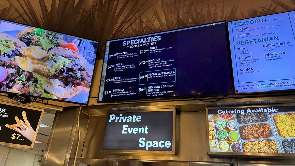 Taco Y Taco Menu Specialties