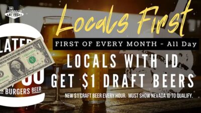 Locals First – $1 Craft Beer Day at Slater's 5050