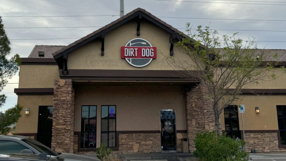 Outside view of Dirt Dog on South Rainbow Boulevard in Southwest Las Vegas.